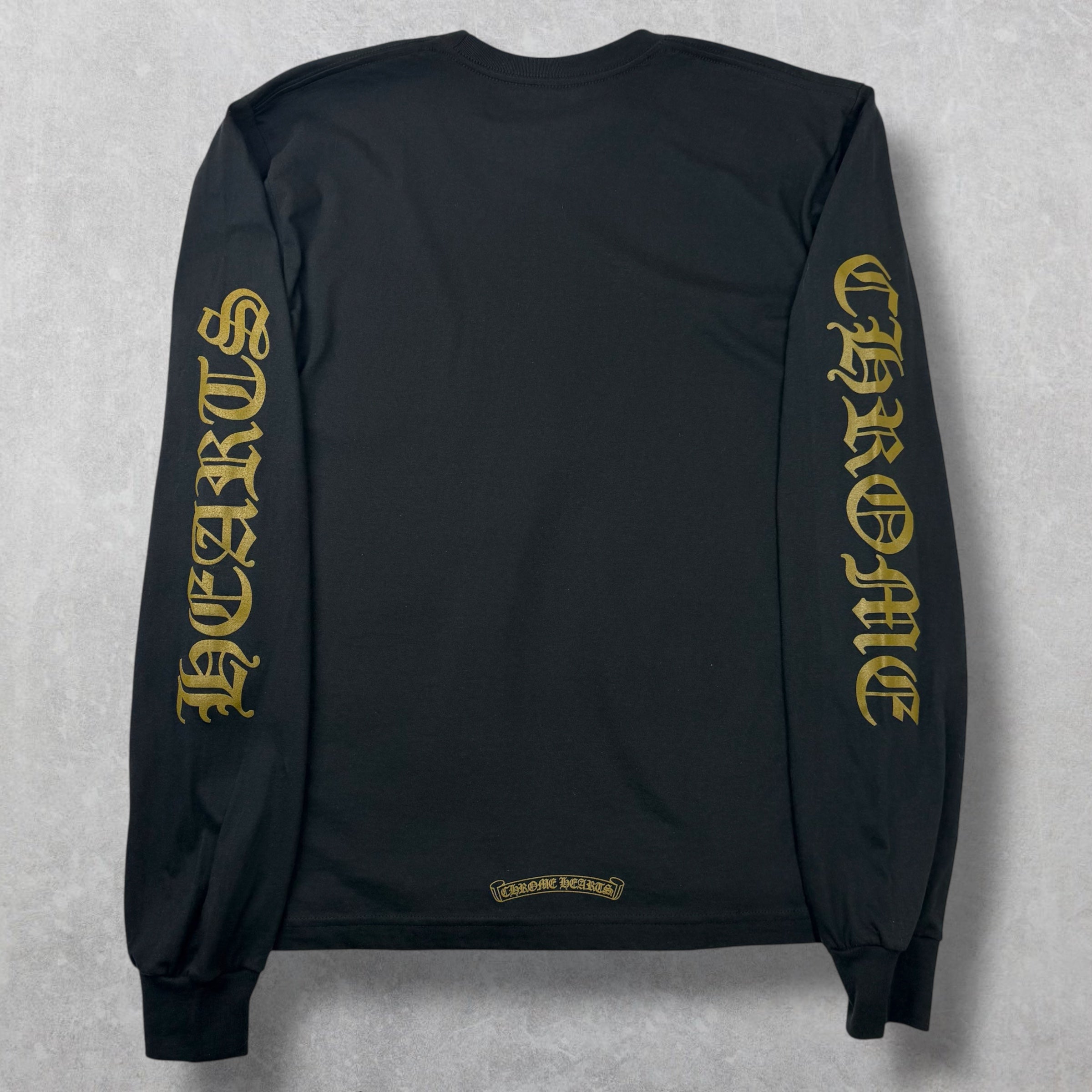Chrome Hearts Olive Neck Logo L/S L
