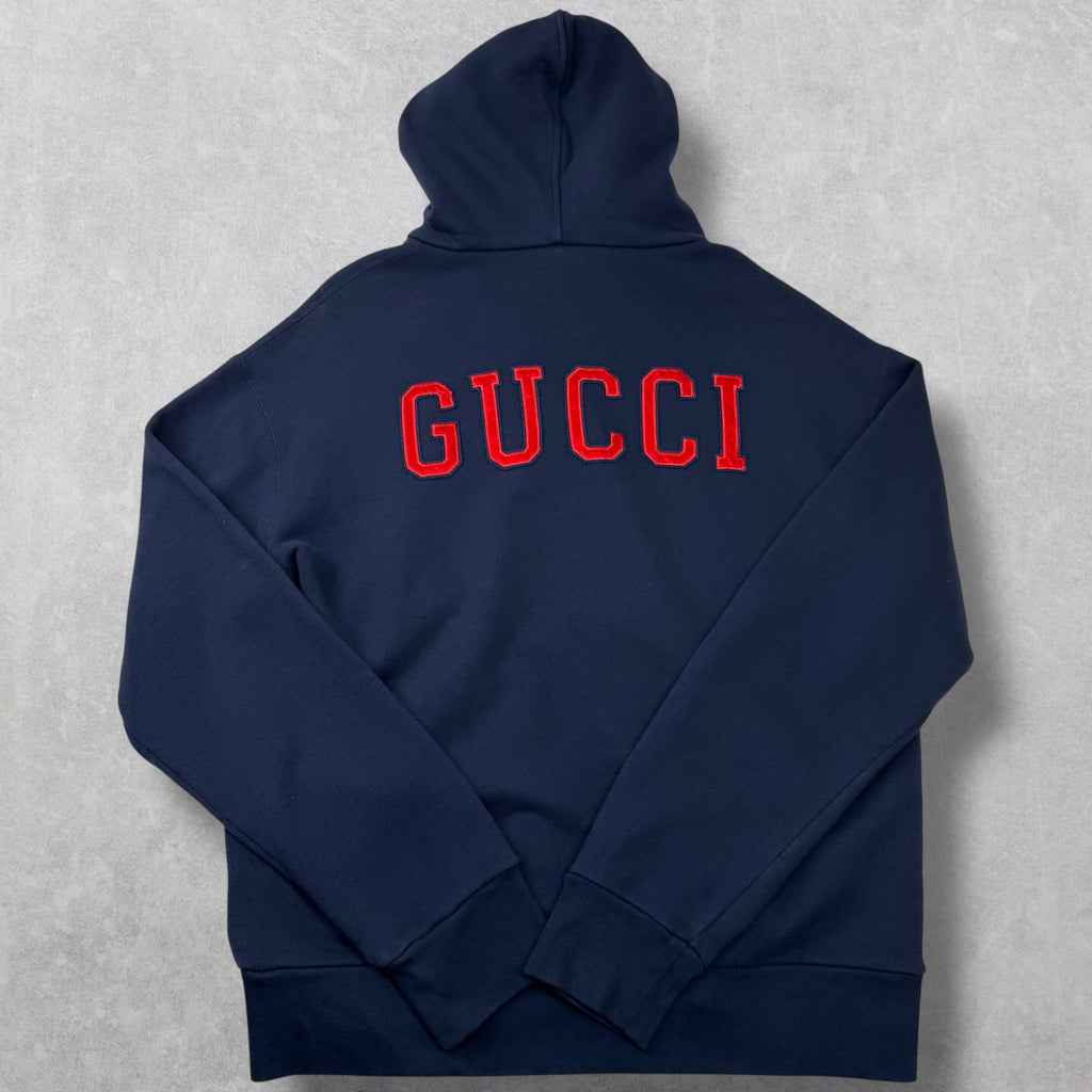 Gucci x NY Yankees Patch Zip Hoodie XL
