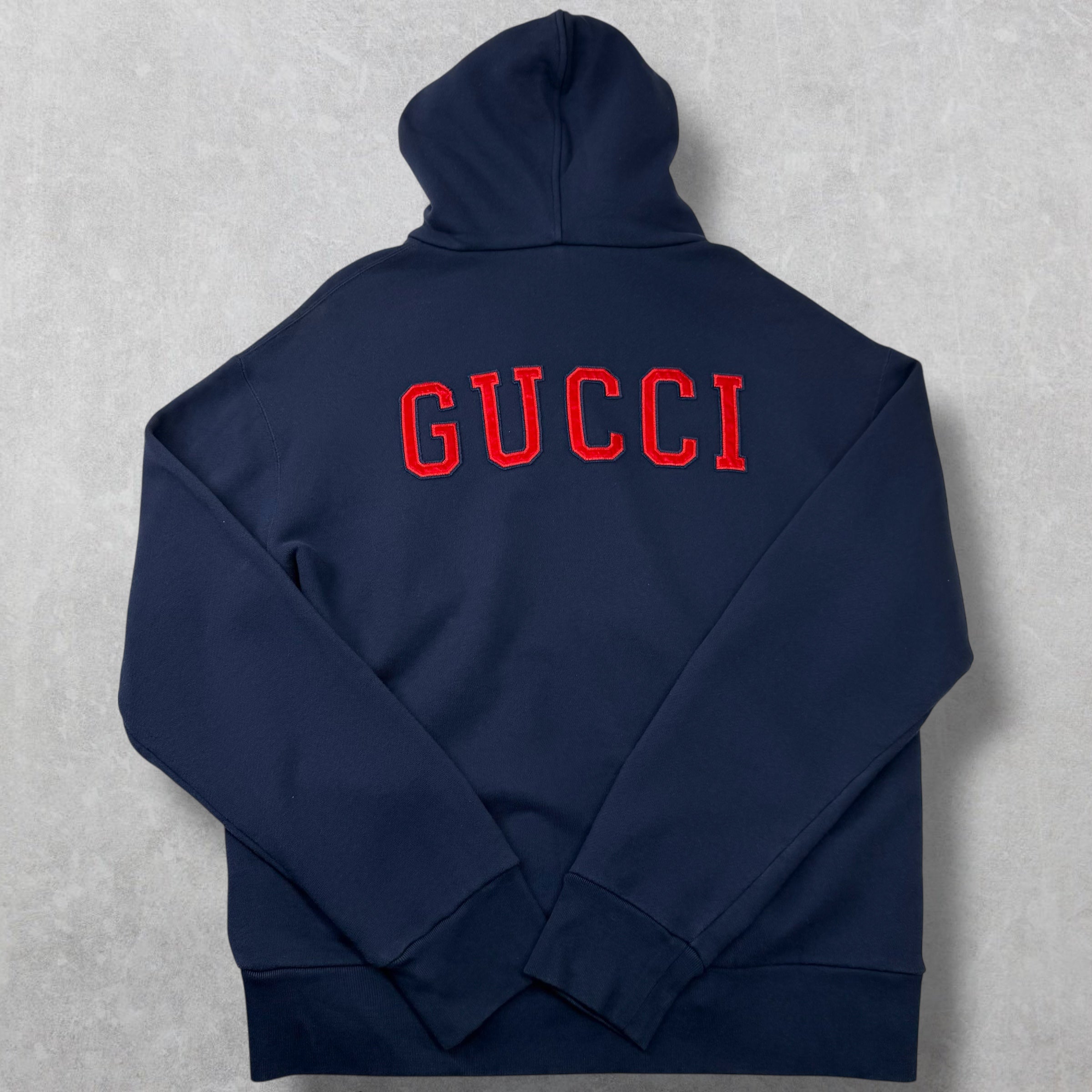 Gucci x NY Yankees Patch Zip Hoodie XL