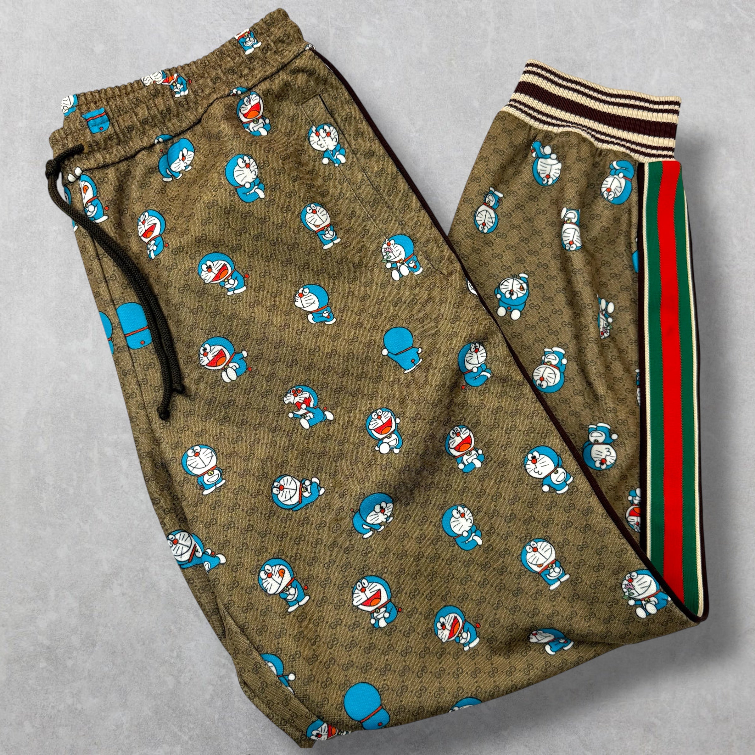Gucci x Doraemon Technical Jersey Track Pants L