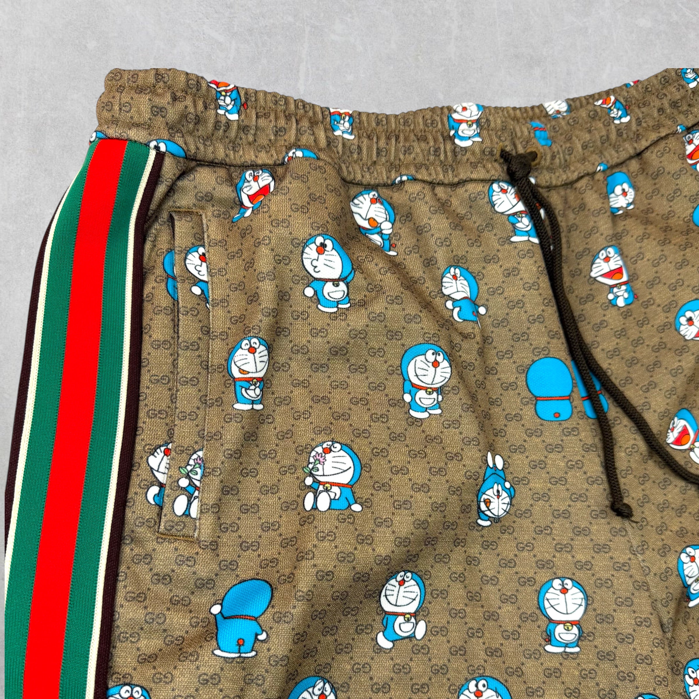 Gucci x Doraemon Technical Jersey Track Pants L