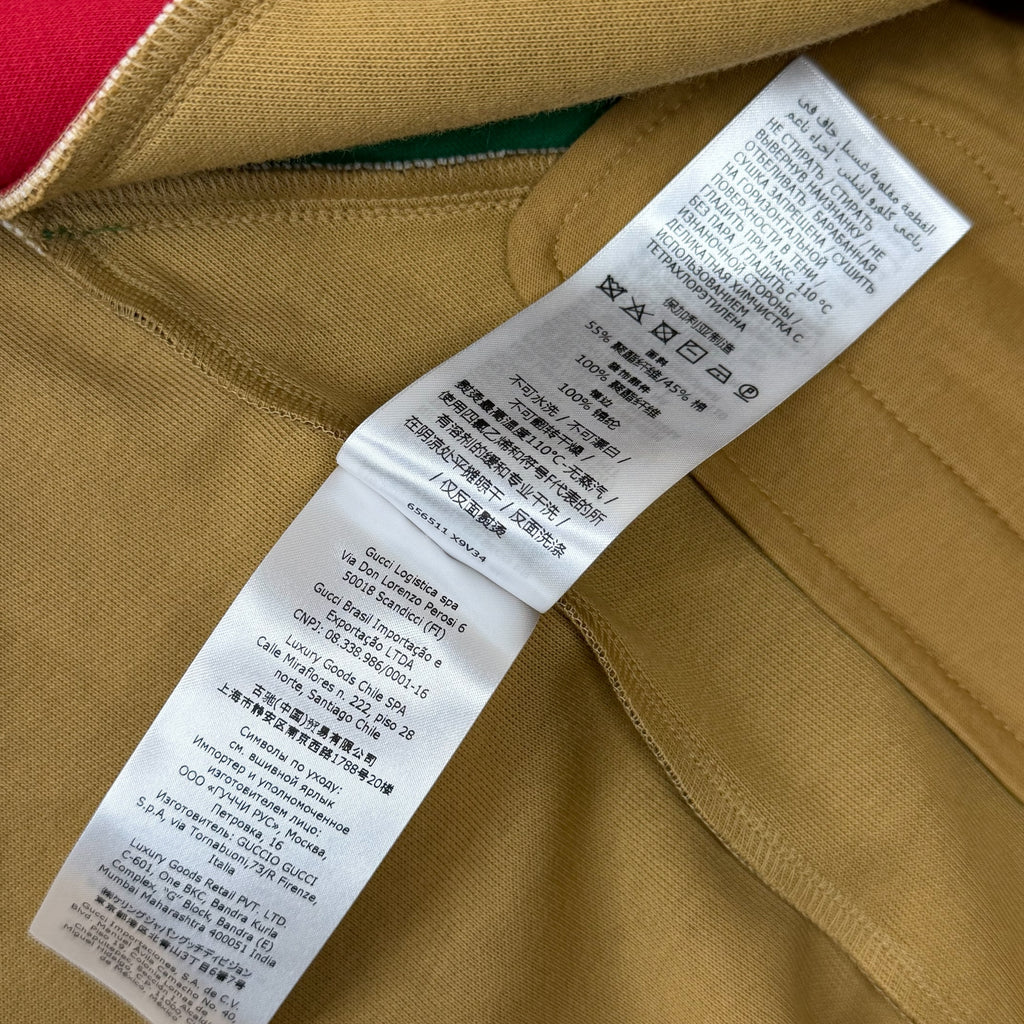 Gucci GG Supreme Track Jacket Size XL