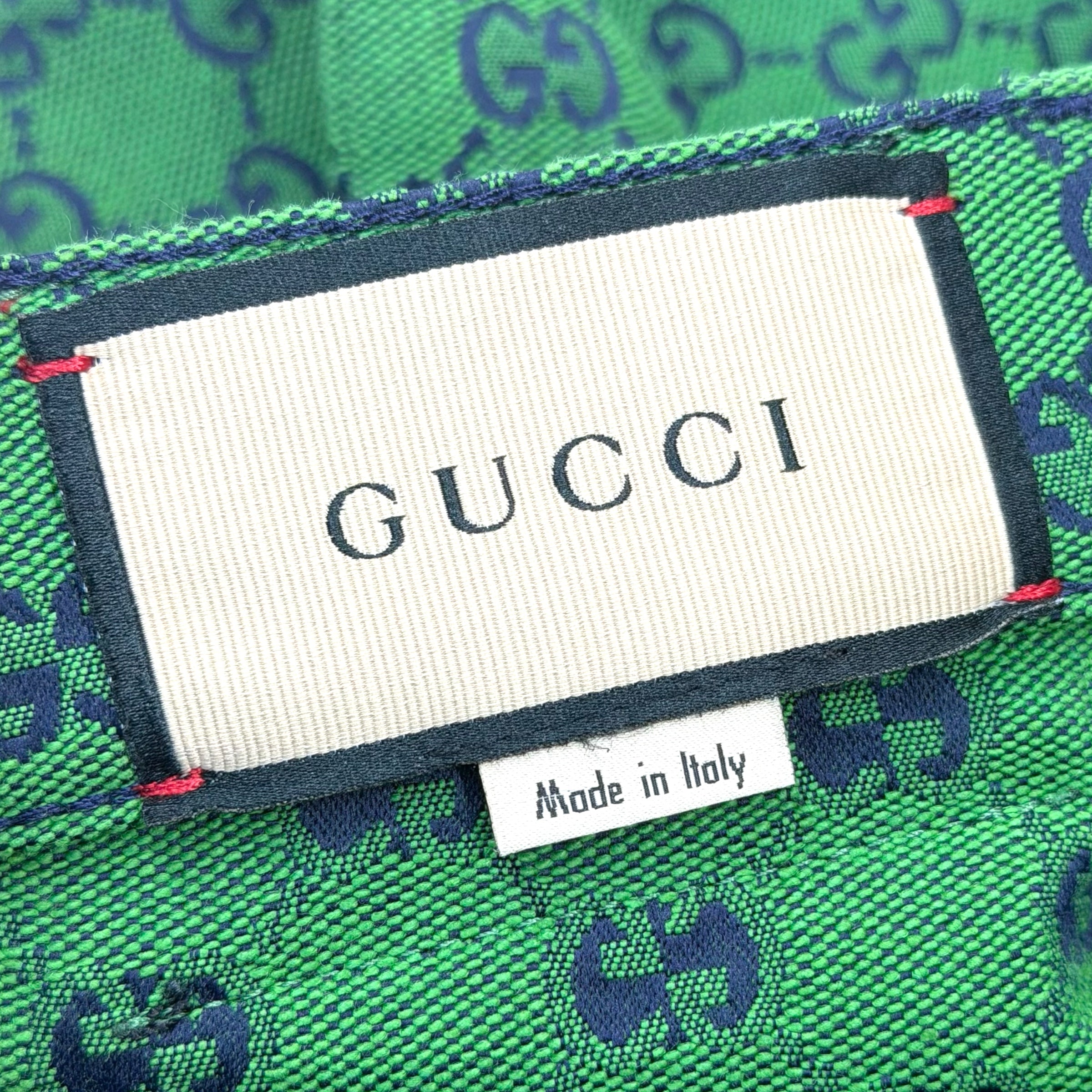 Gucci GG Canvas Pants Green 32