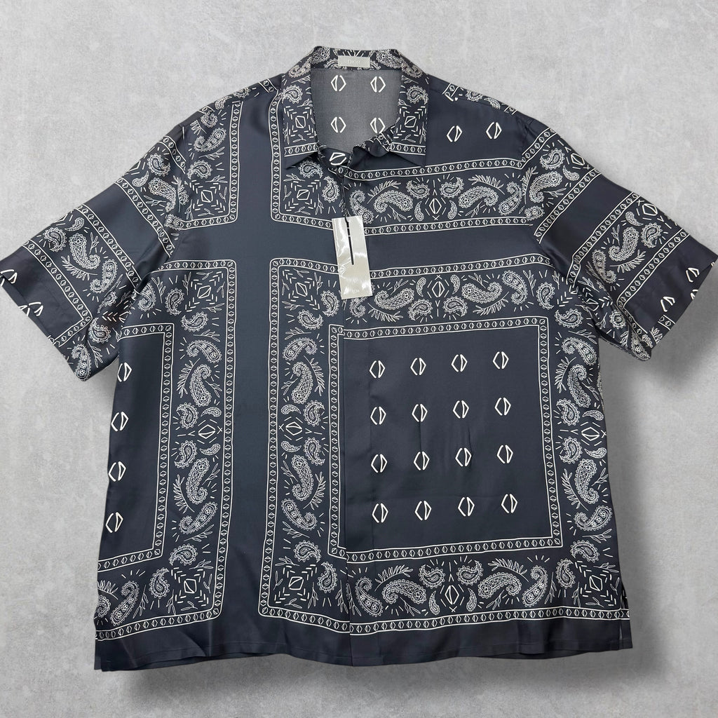 Dior Cactus Jack Silk Button Down Shirt 43 (XL)