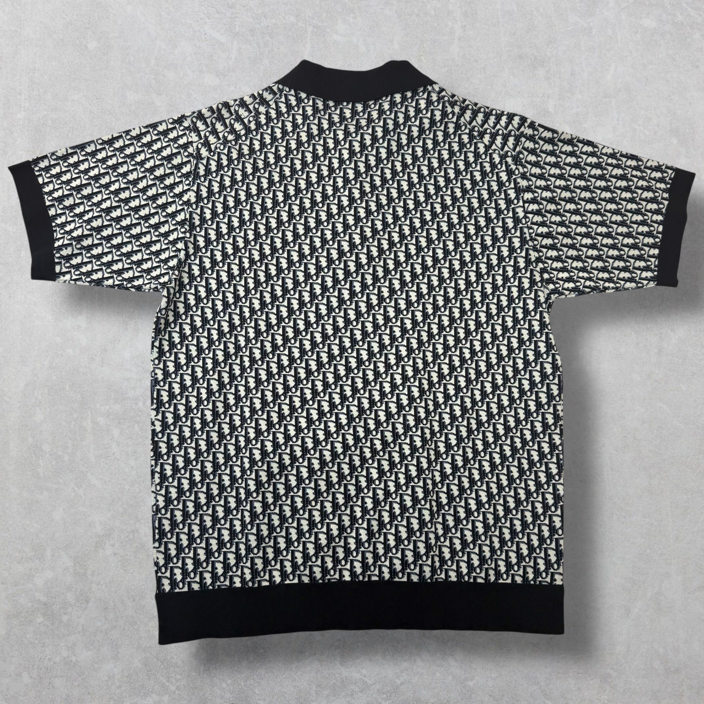 Dior Oblique Polo Shirt M