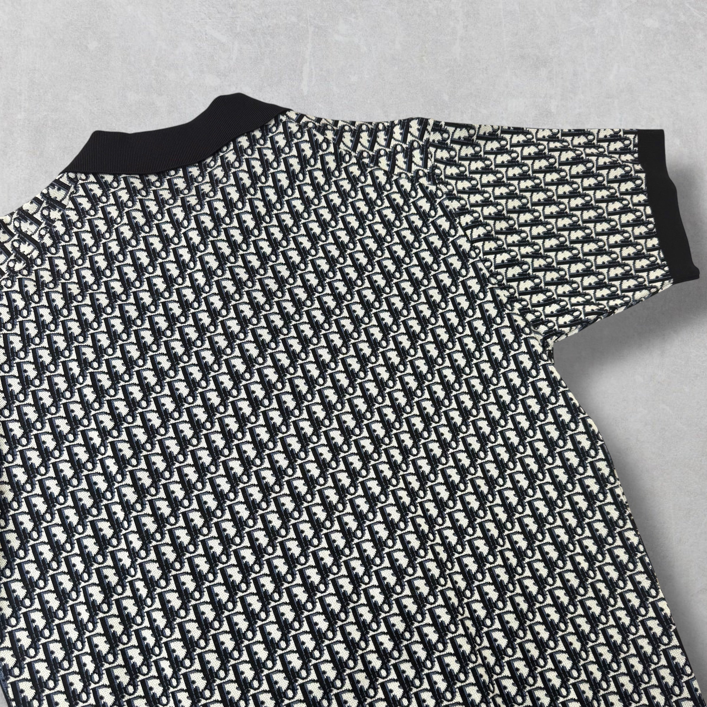 Dior Oblique Polo Shirt M