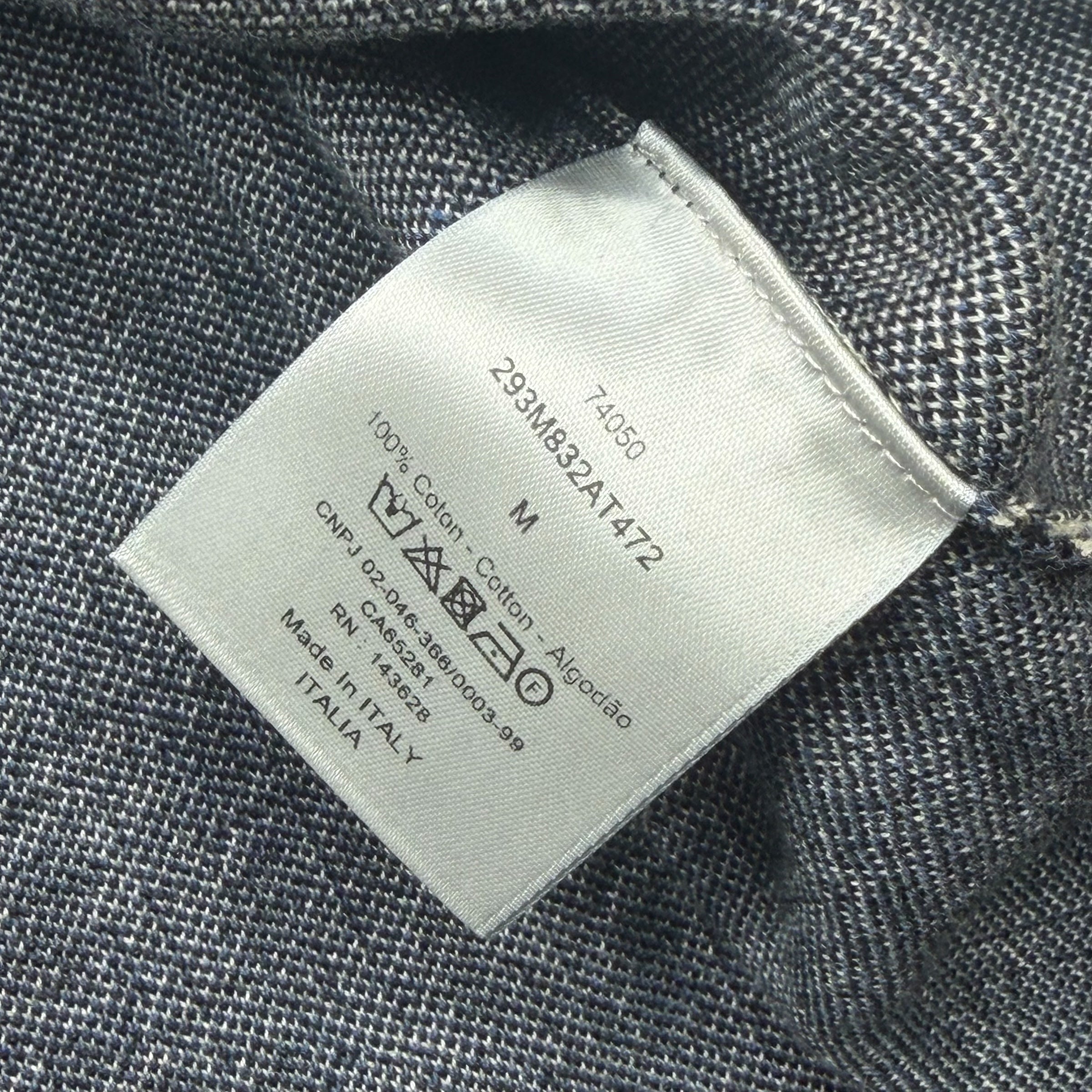 Dior Oblique Polo Shirt M