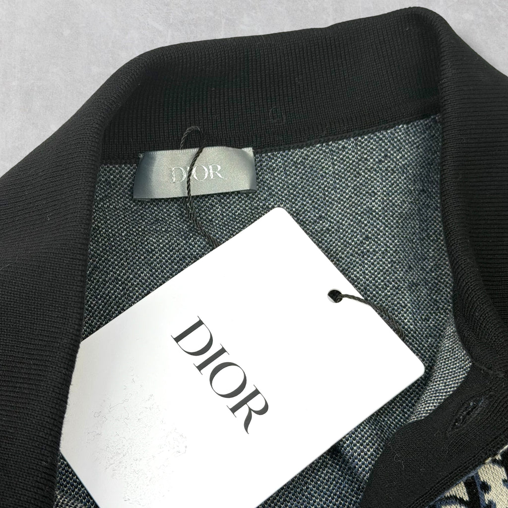 Dior Oblique Polo Shirt M