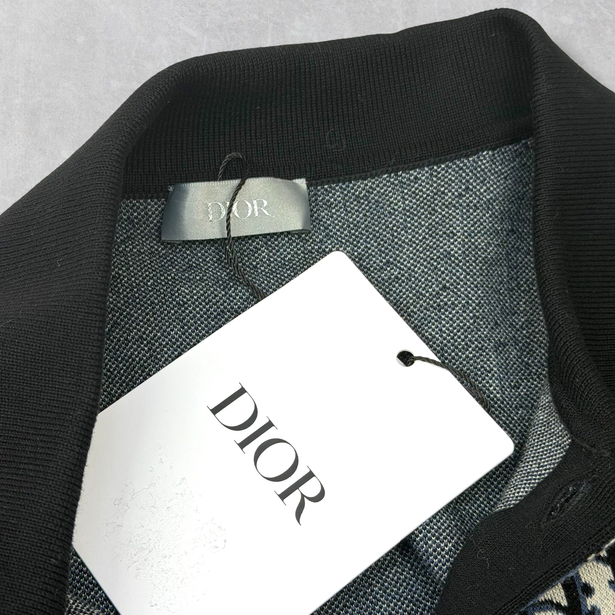 Dior Oblique Polo Shirt M