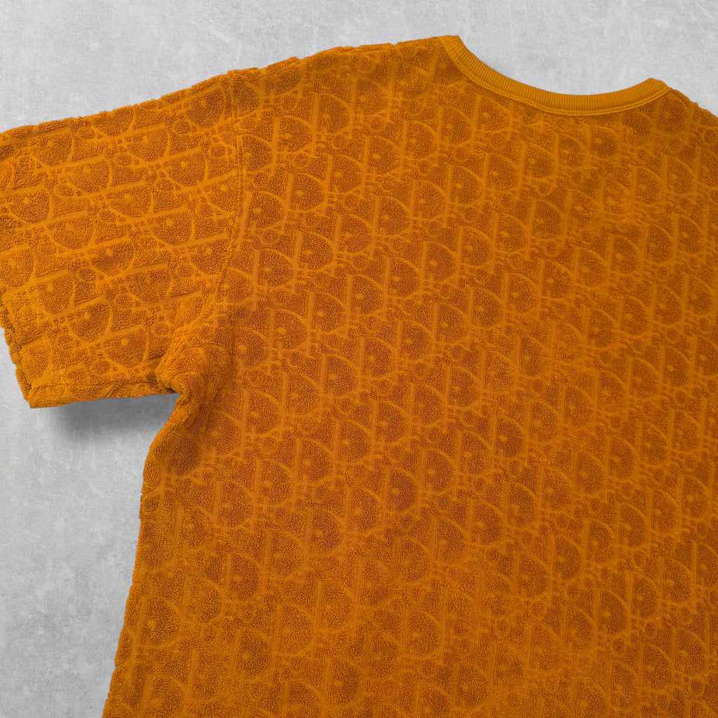 Dior Oblique Relaxed Fit T-Shirt Orange L
