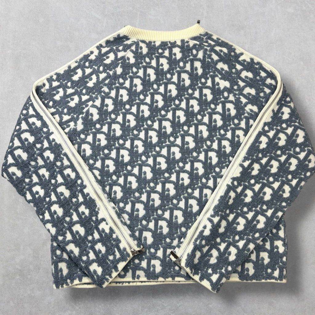 Dior Oblique Zipper Sweater XXXL