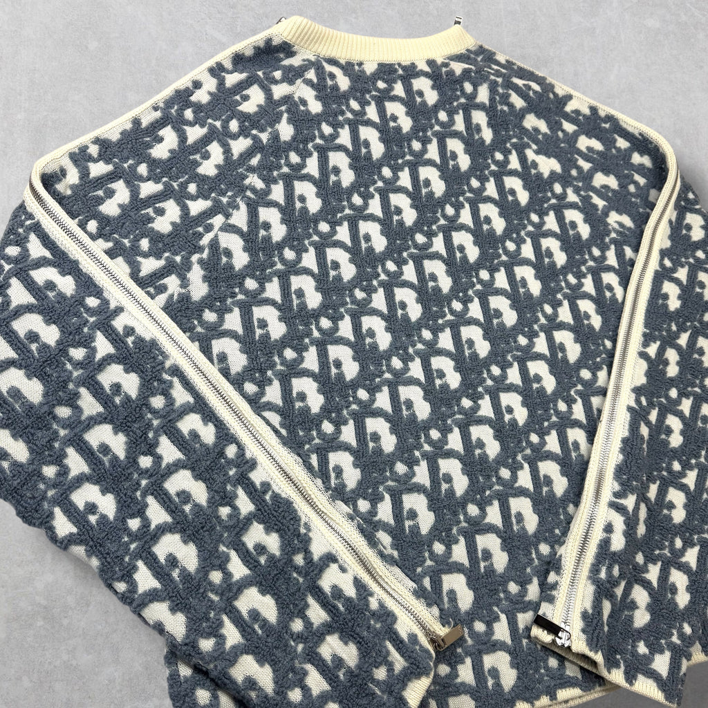 Dior Oblique Zipper Sweater XXXL