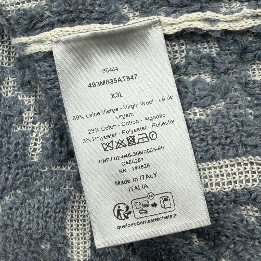 Dior Oblique Zipper Sweater XXXL