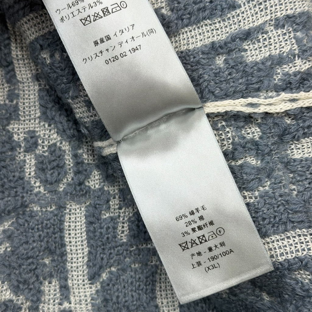Dior Oblique Zipper Sweater XXXL