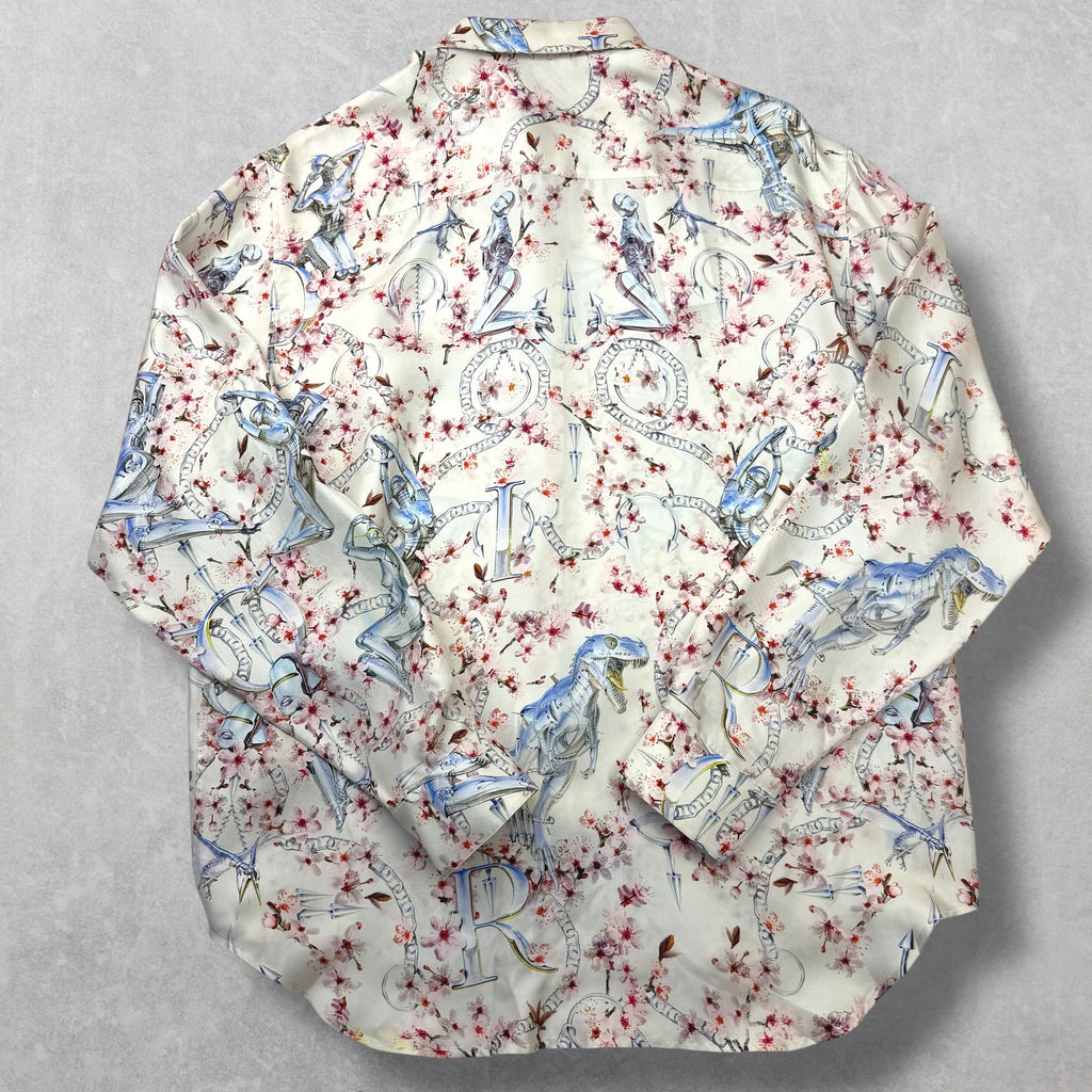 Dior Hajime Sorayama "Sexy Robot" Silk Shirt 41 (L)
