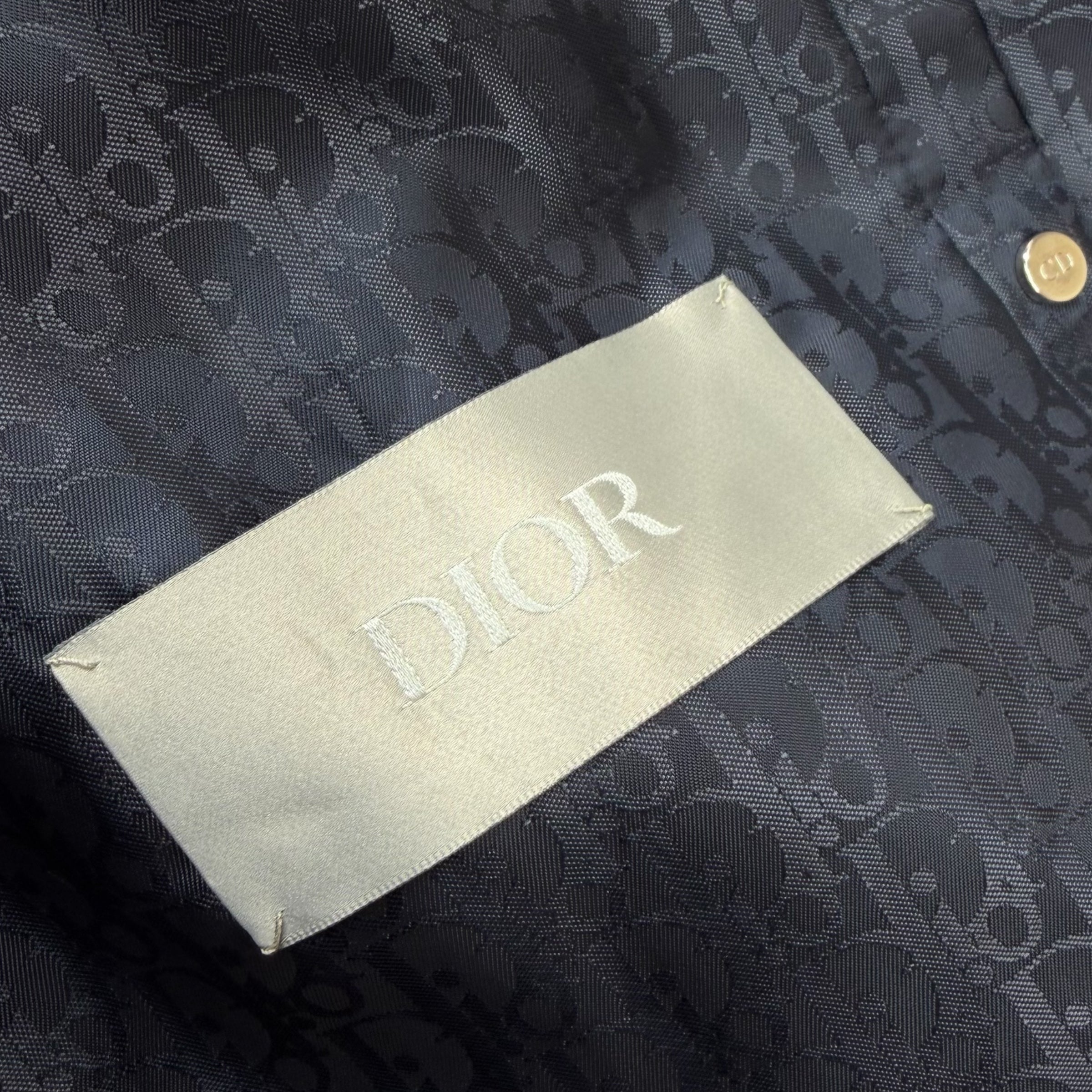 Dior x Jordan Wings Logo Bomber Navy 52 (L)