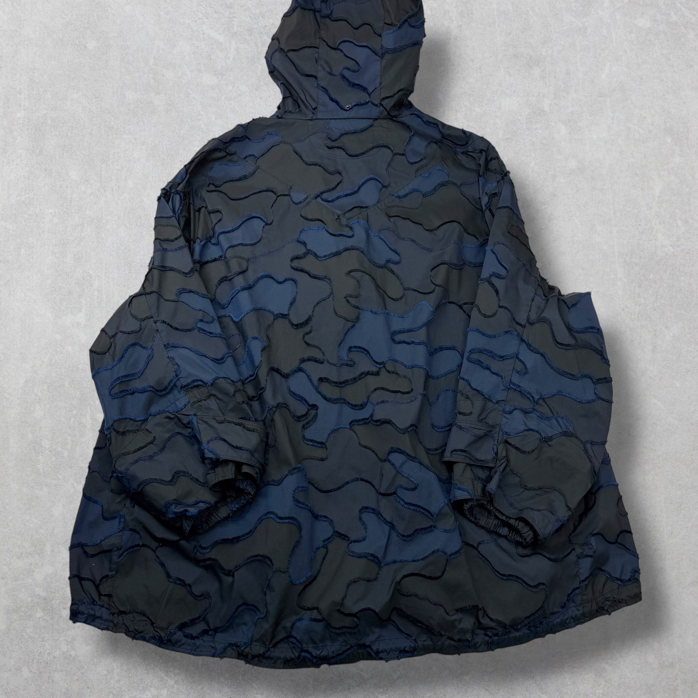 Dior Marine Camouflage Anorak Navy M
