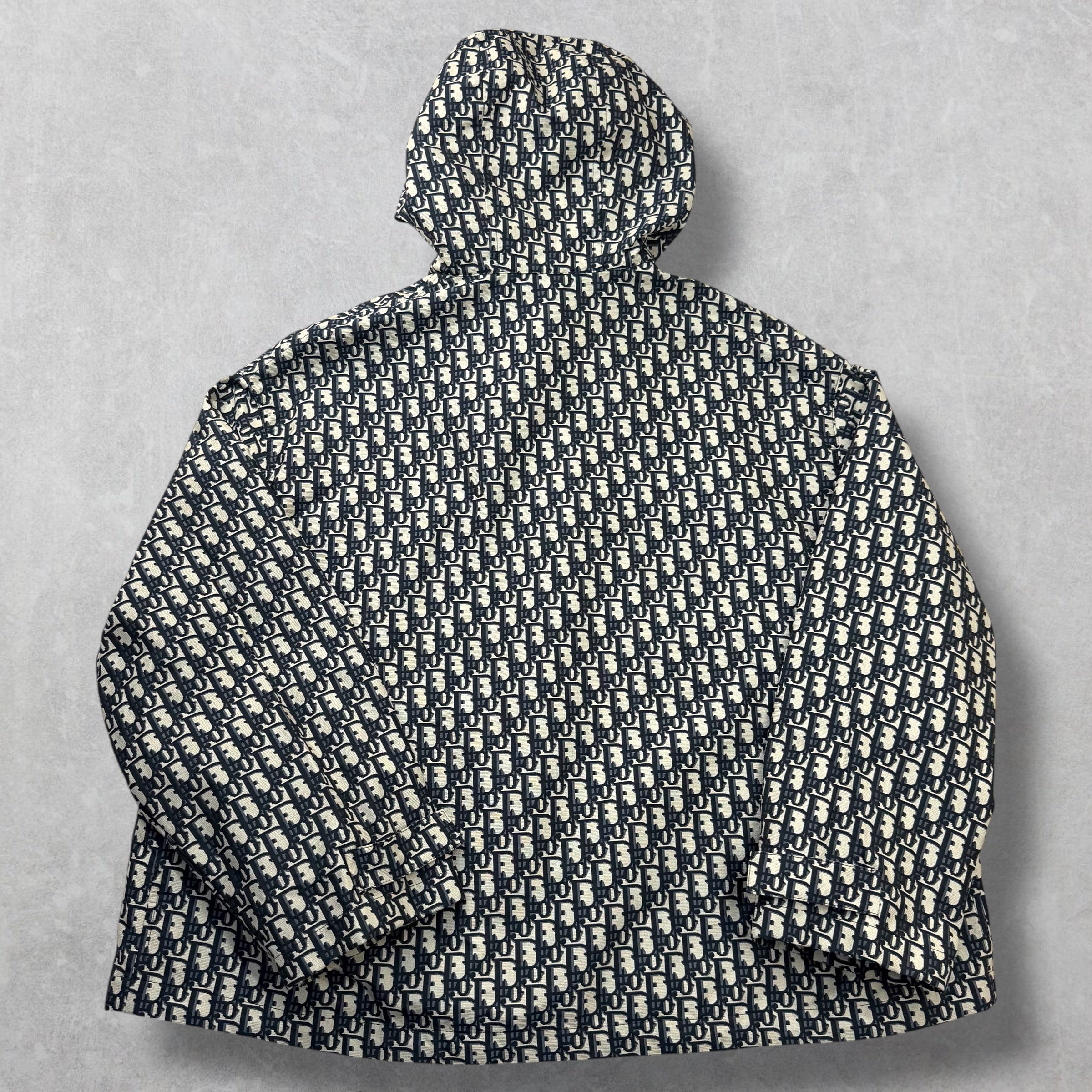 Dior Technical Jacquard Taffeta Hooded Jacket S
