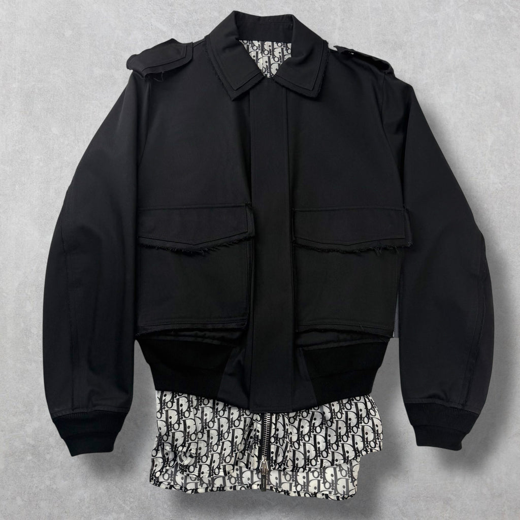 Dior Oblique Hybrid Layered Bomber Size 48 (M)