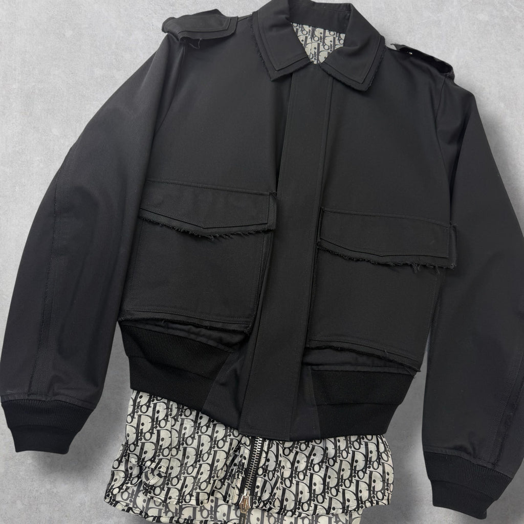 Dior Oblique Hybrid Layered Bomber Size 48 (M)