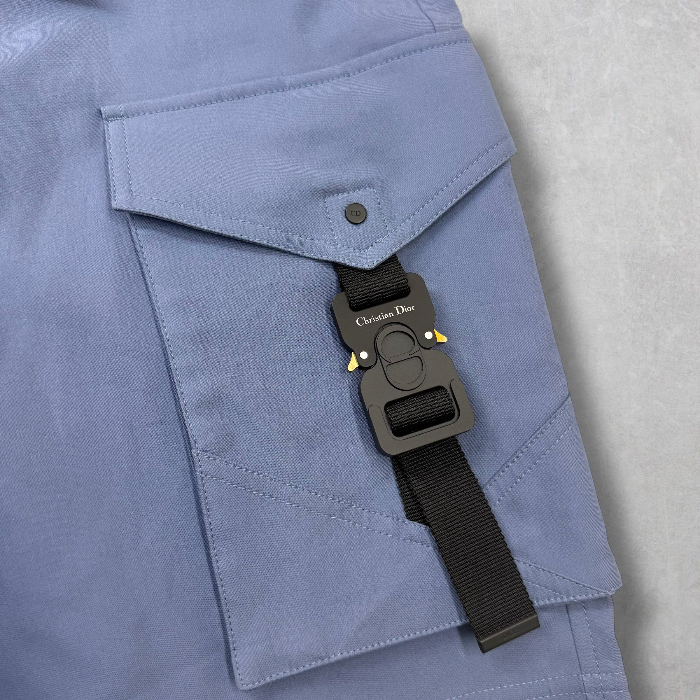 Dior Technical Cotton Twill Cargo Shorts With CD Buckle 54 (XXL)