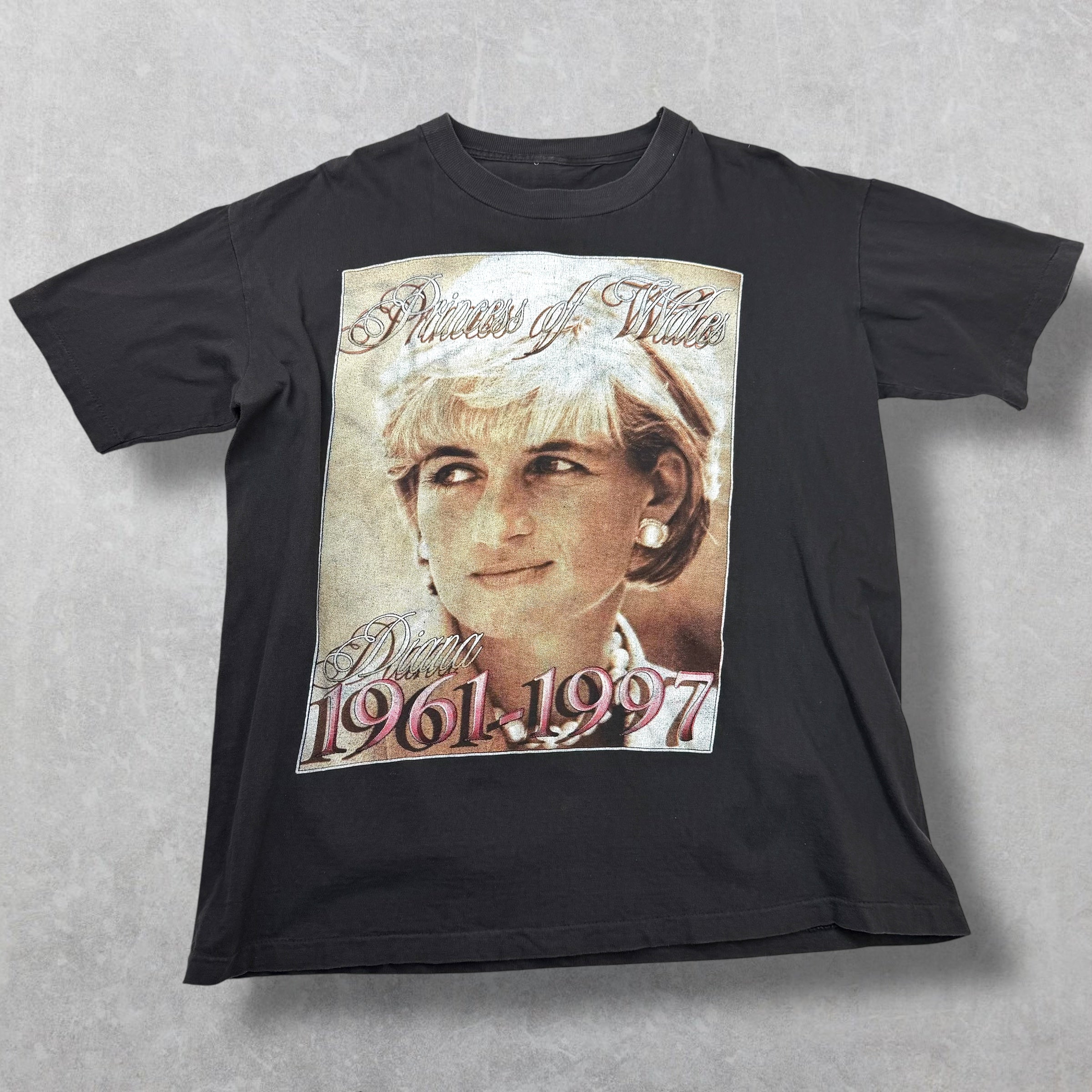 Vintage 1990's Princess Diana Memorial Tee XL
