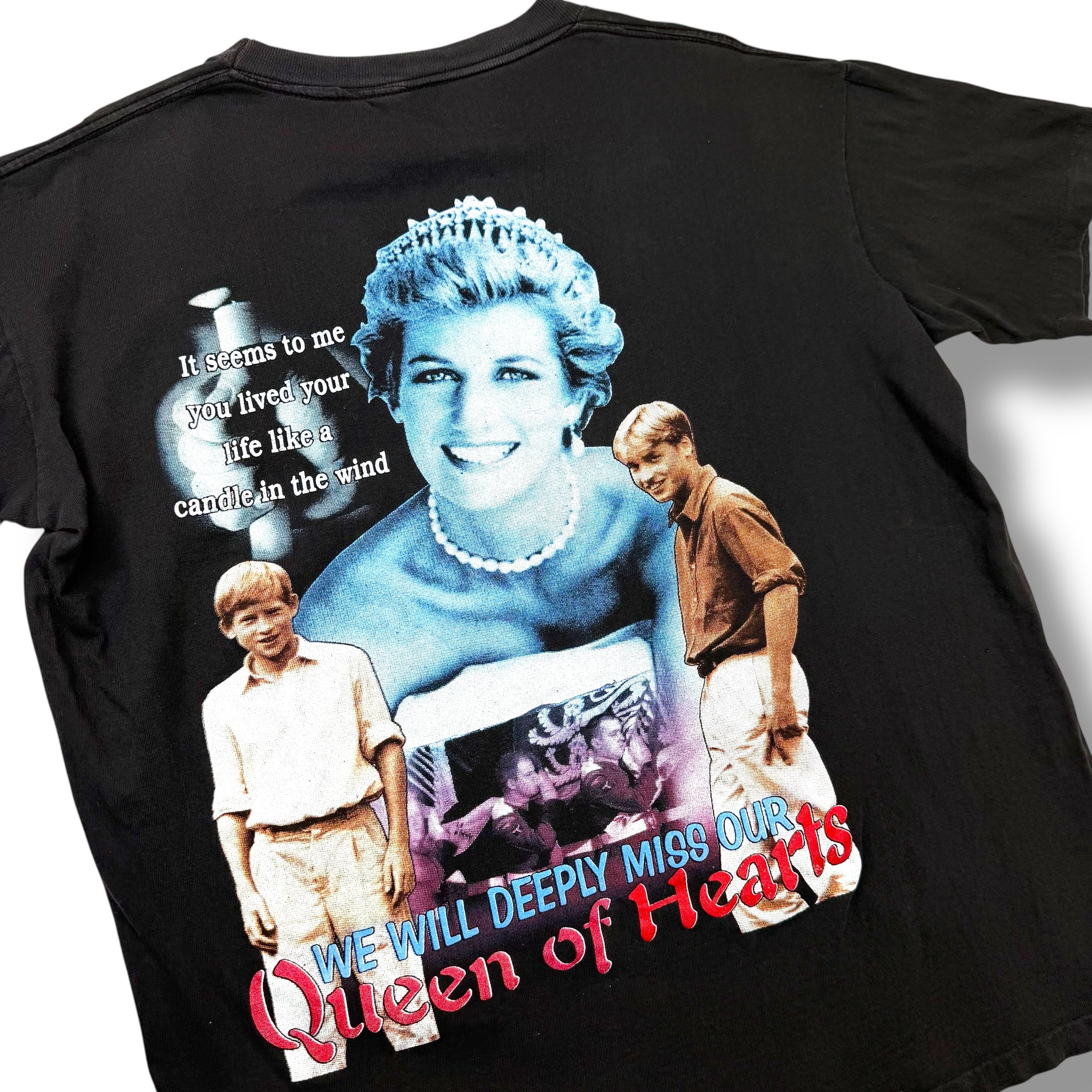 Vintage 1990's Princess Diana Memorial Tee XL