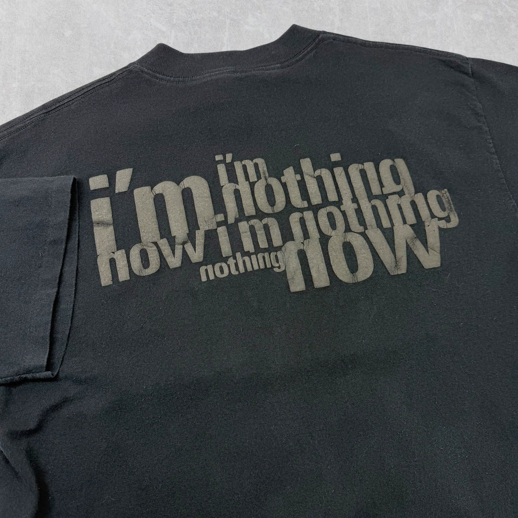 Vintage 1990's Nine Inch Nails Now I'm Nothing Tee XL