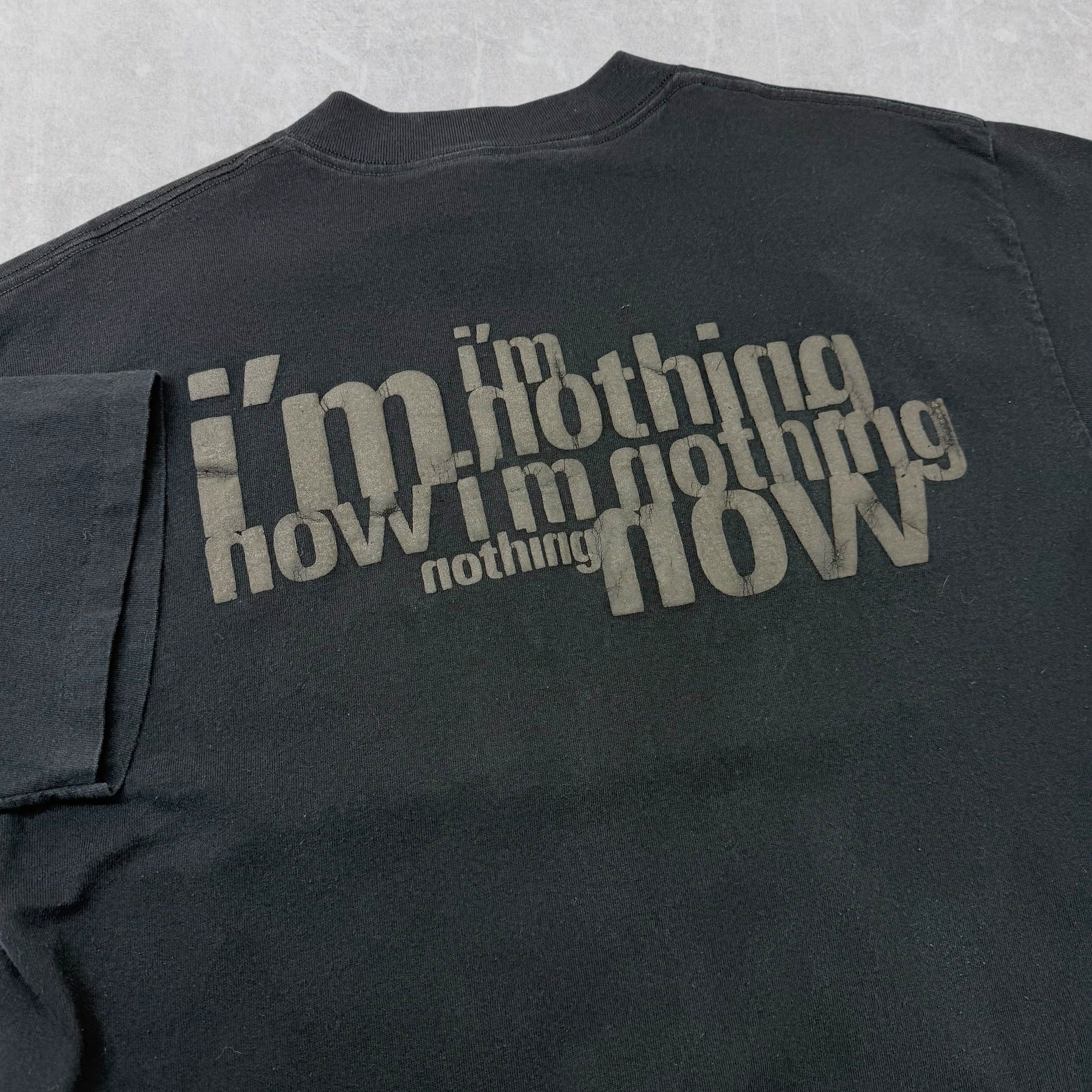 Vintage 1990's Nine Inch Nails Now I'm Nothing Tee XL