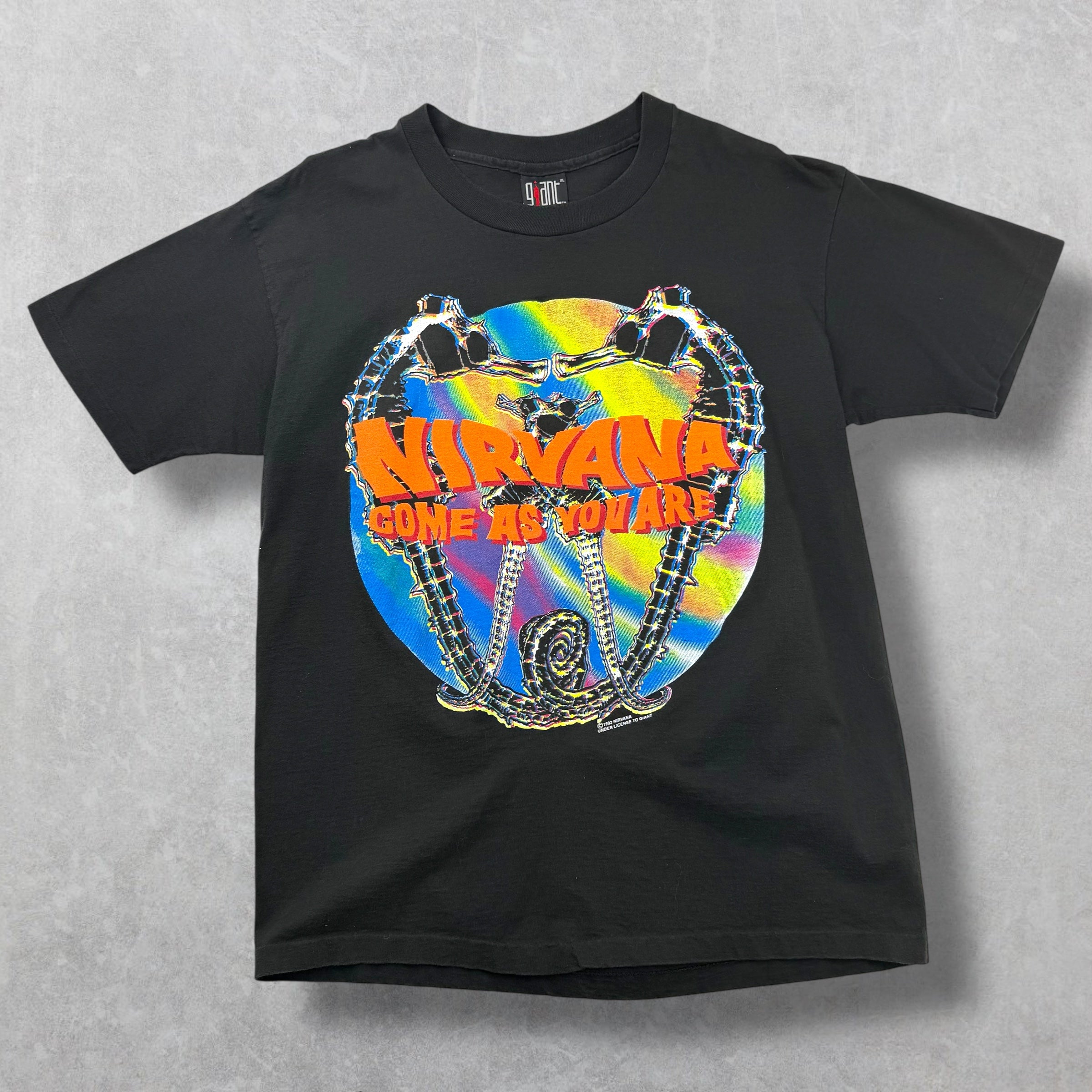 Vintage 1992 Nirvana Come As You Are Tee XL