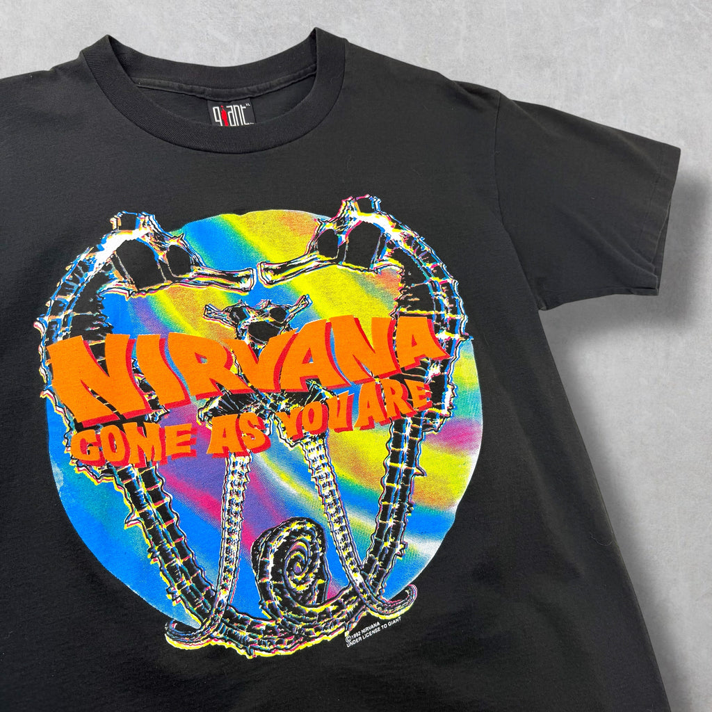 Vintage 1992 Nirvana Come As You Are Tee XL