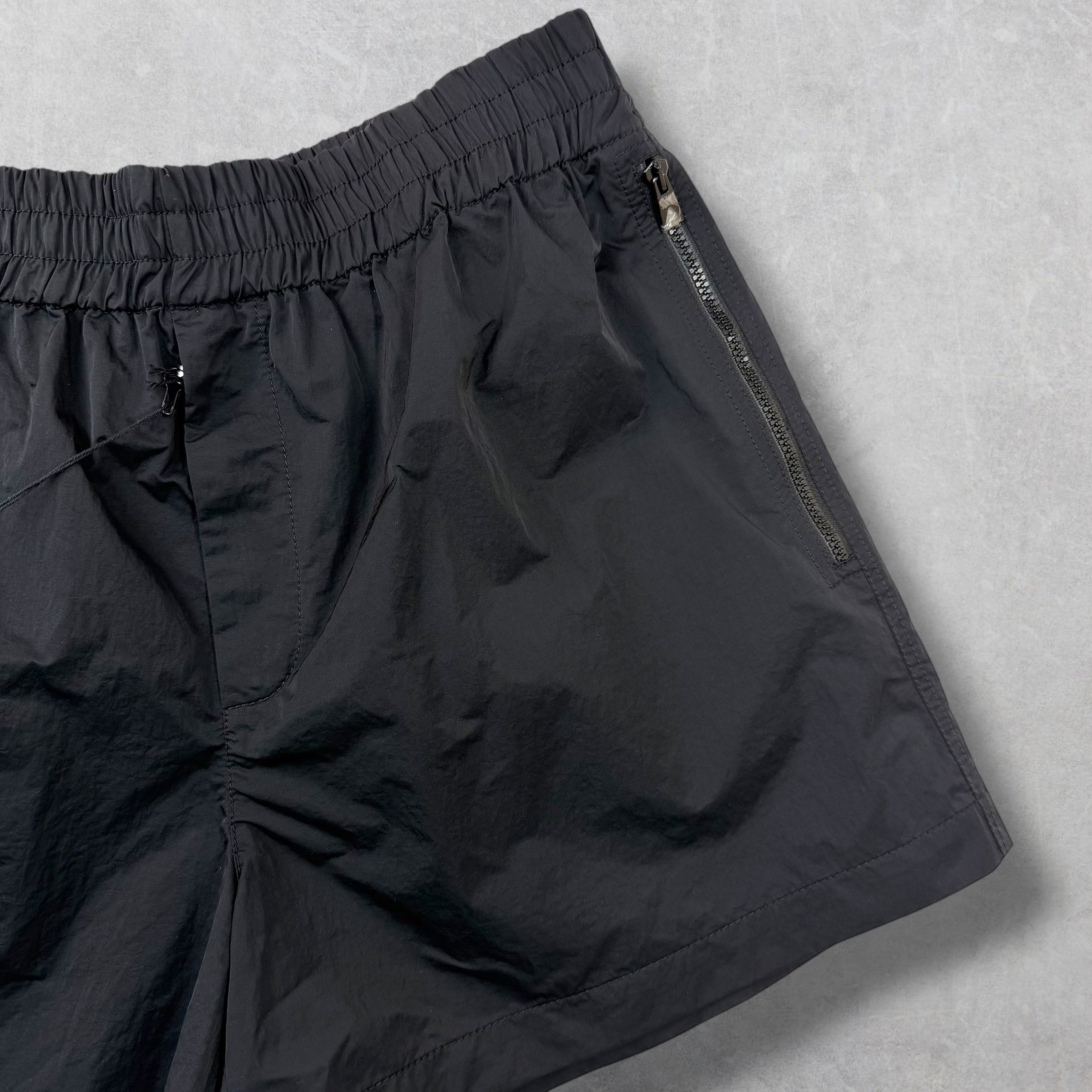 Bottega Veneta Black Nylon Swim Shorts XL