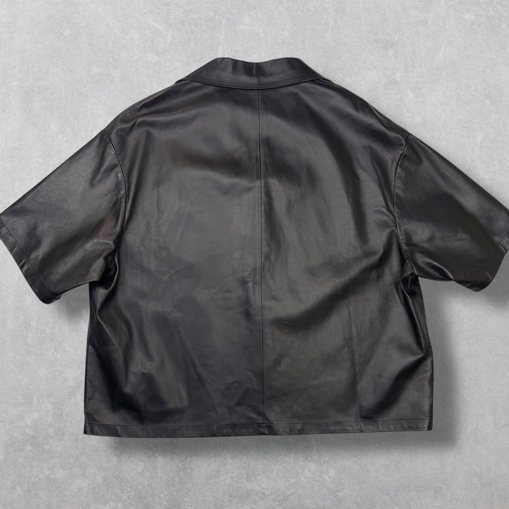 Prada Nappa Leather Shirt 54 (XL)