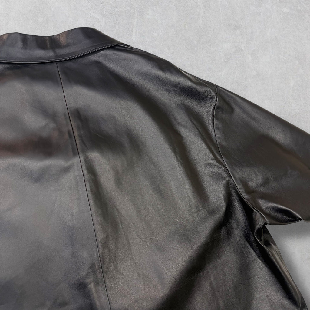 Prada Nappa Leather Shirt 54 (XL)