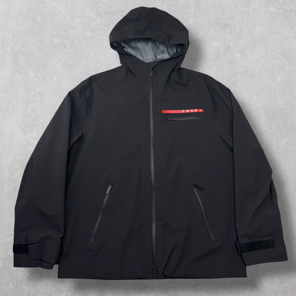 Prada Linea Rossa Gore-Tex Hooded Jacket M
