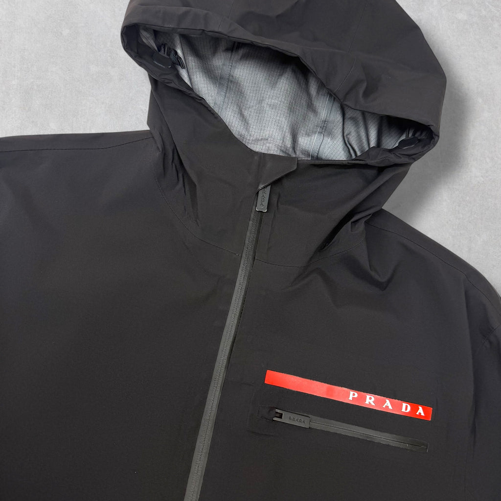 Prada Linea Rossa Gore-Tex Hooded Jacket M