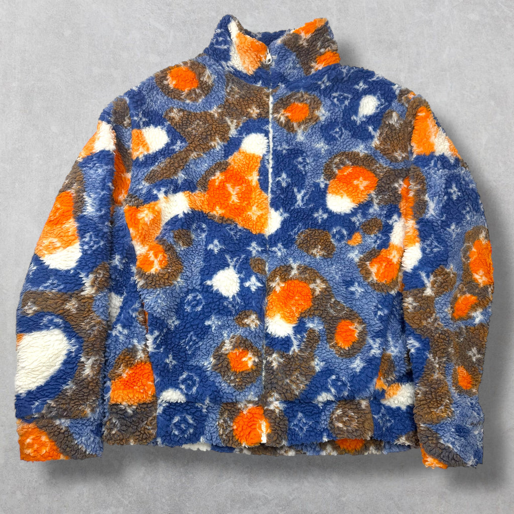 Louis Vuitton Monogram Jacquard Fleece Blouson XL
