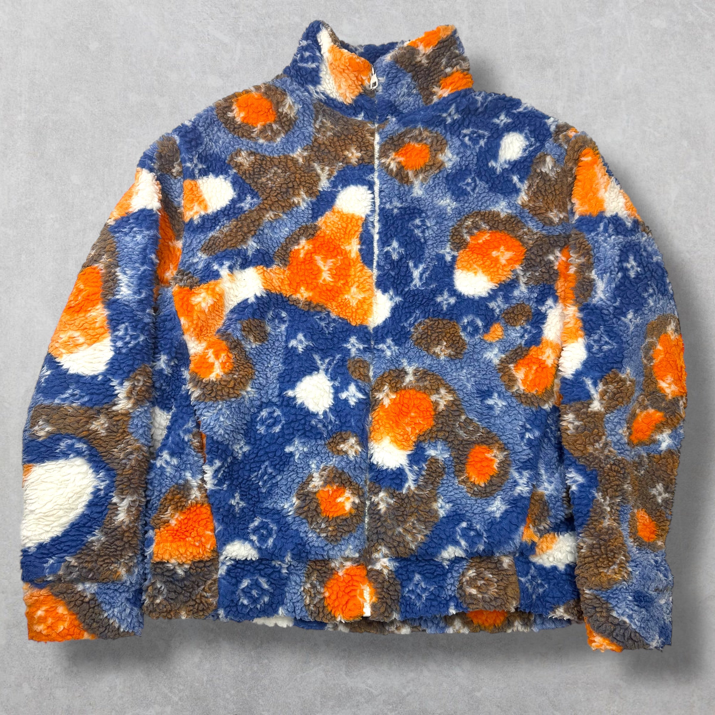 Louis Vuitton Monogram Jacquard Fleece Blouson XL