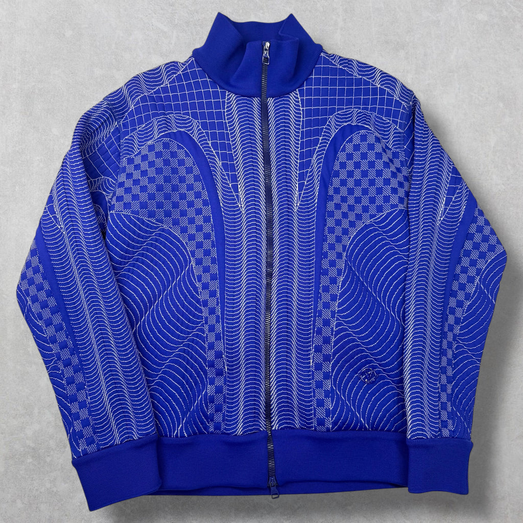 Louis Vuitton Blue Damier Technical Blouson L