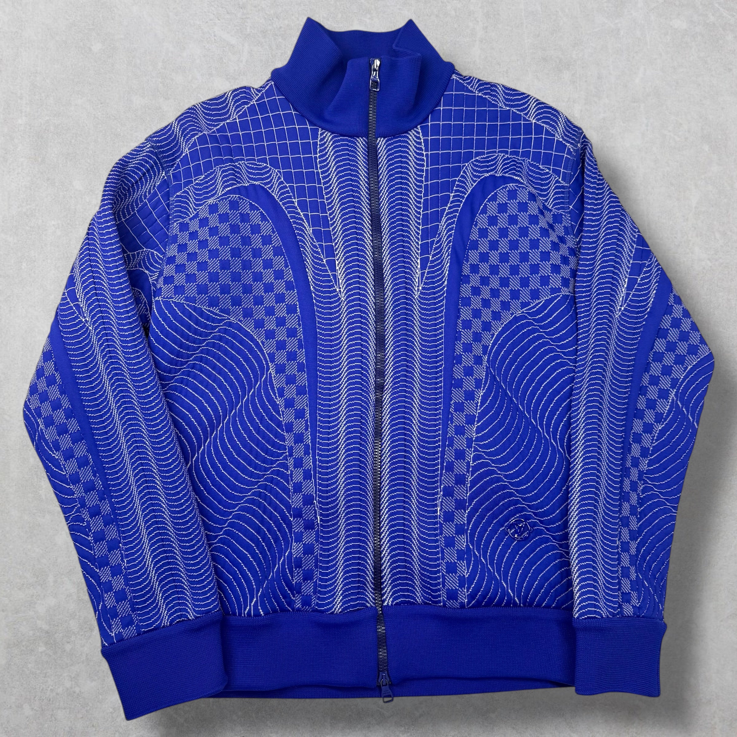 Louis Vuitton Blue Damier Technical Blouson L