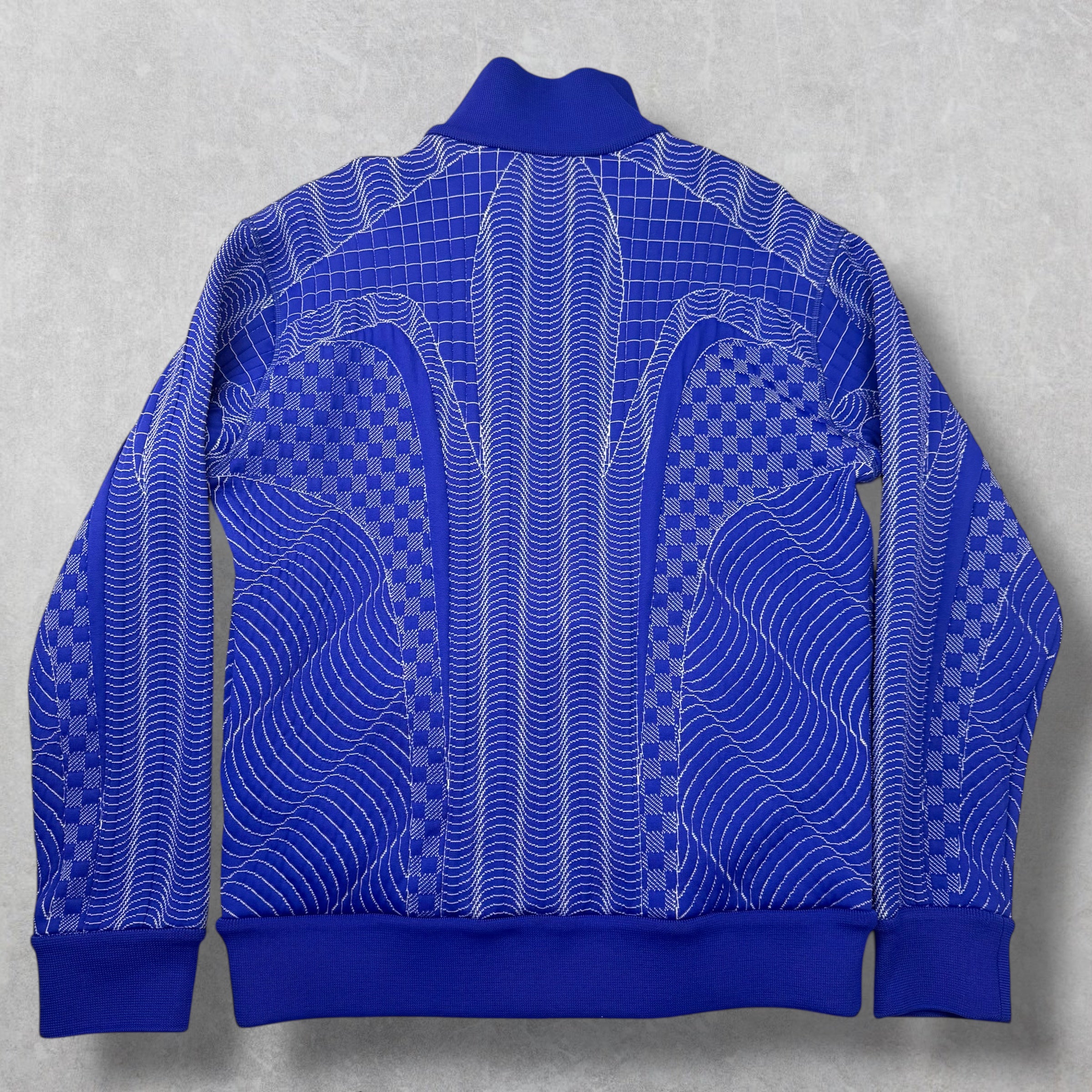 Louis Vuitton Blue Damier Technical Blouson L