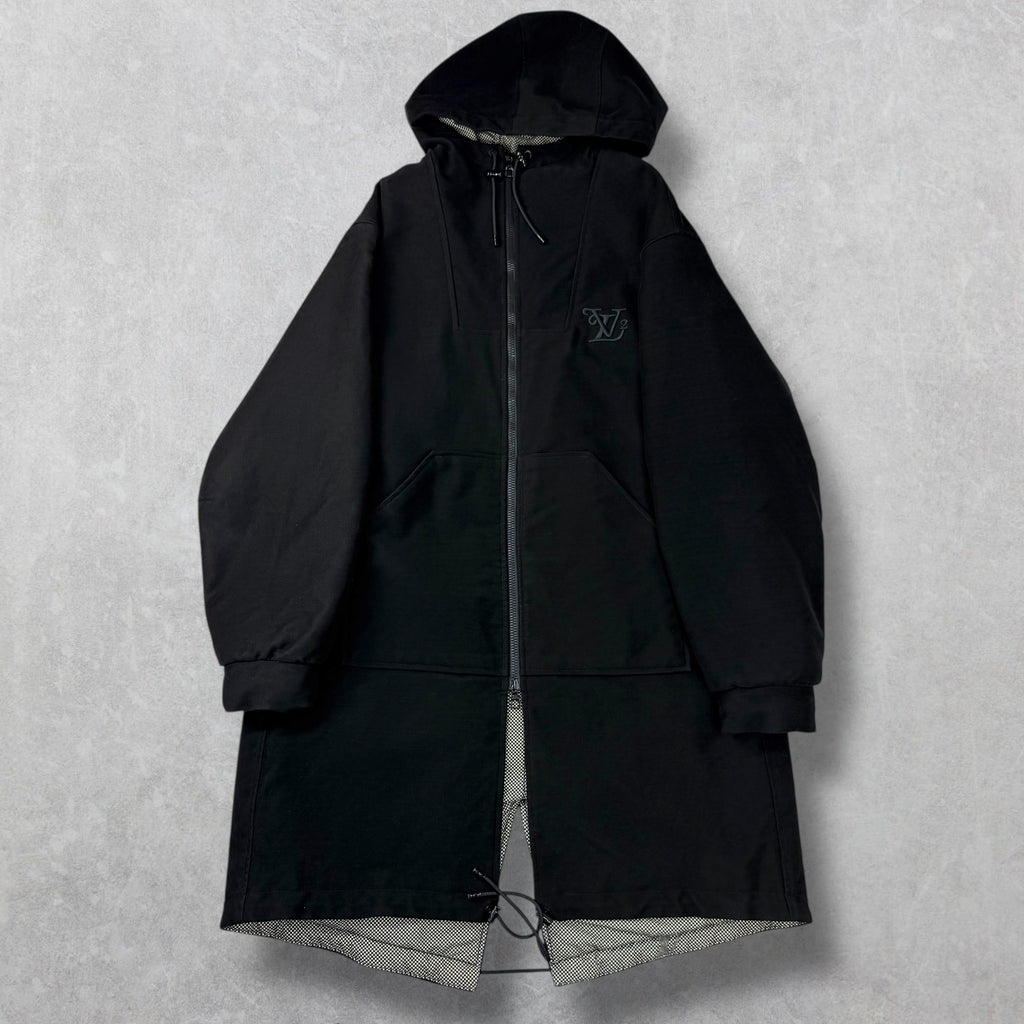 Louis Vuitton x Nigo Embroidered Padded Moleskine Parka 48 (M)