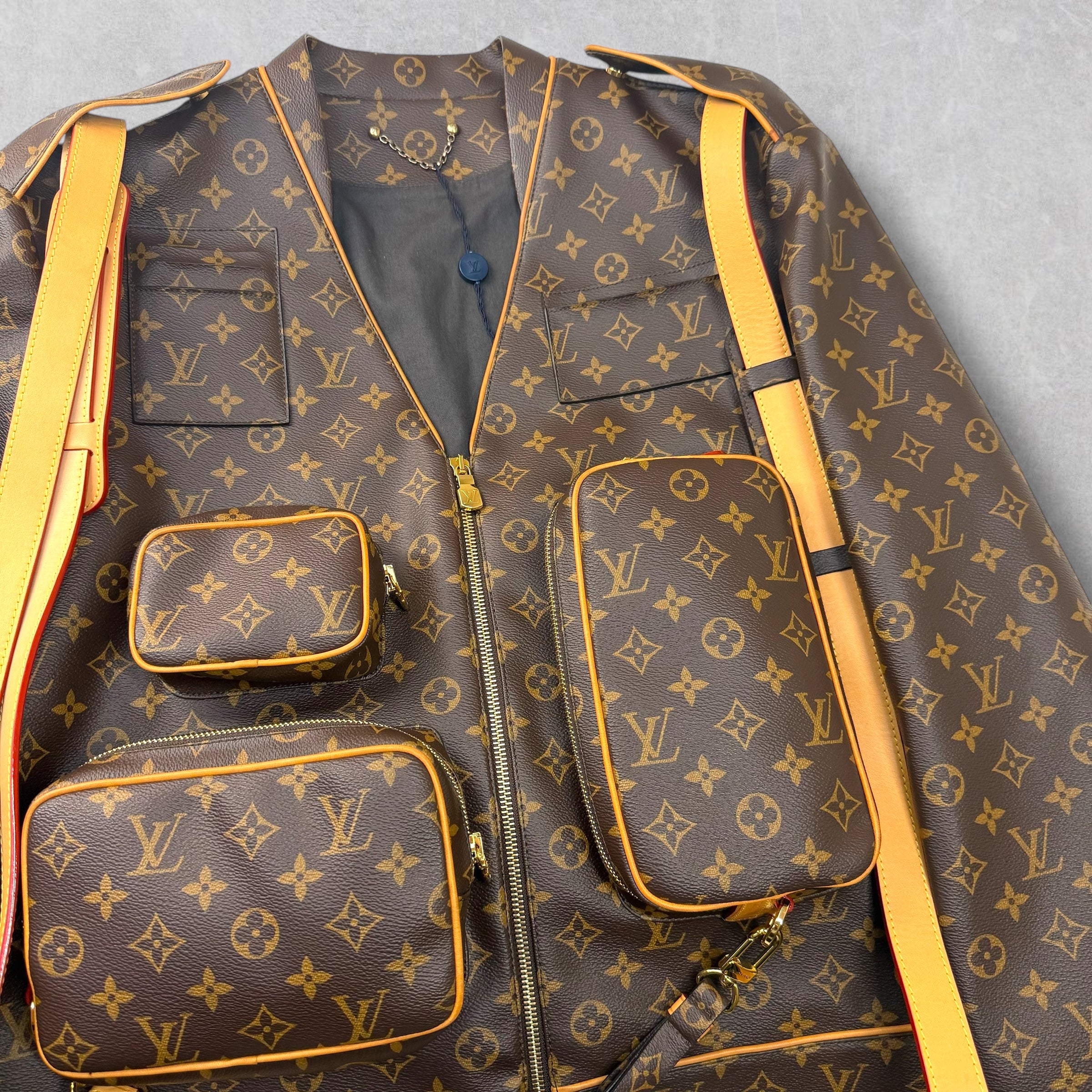Louis Vuitton Monogram Admiral Jacket Size 48 (M)