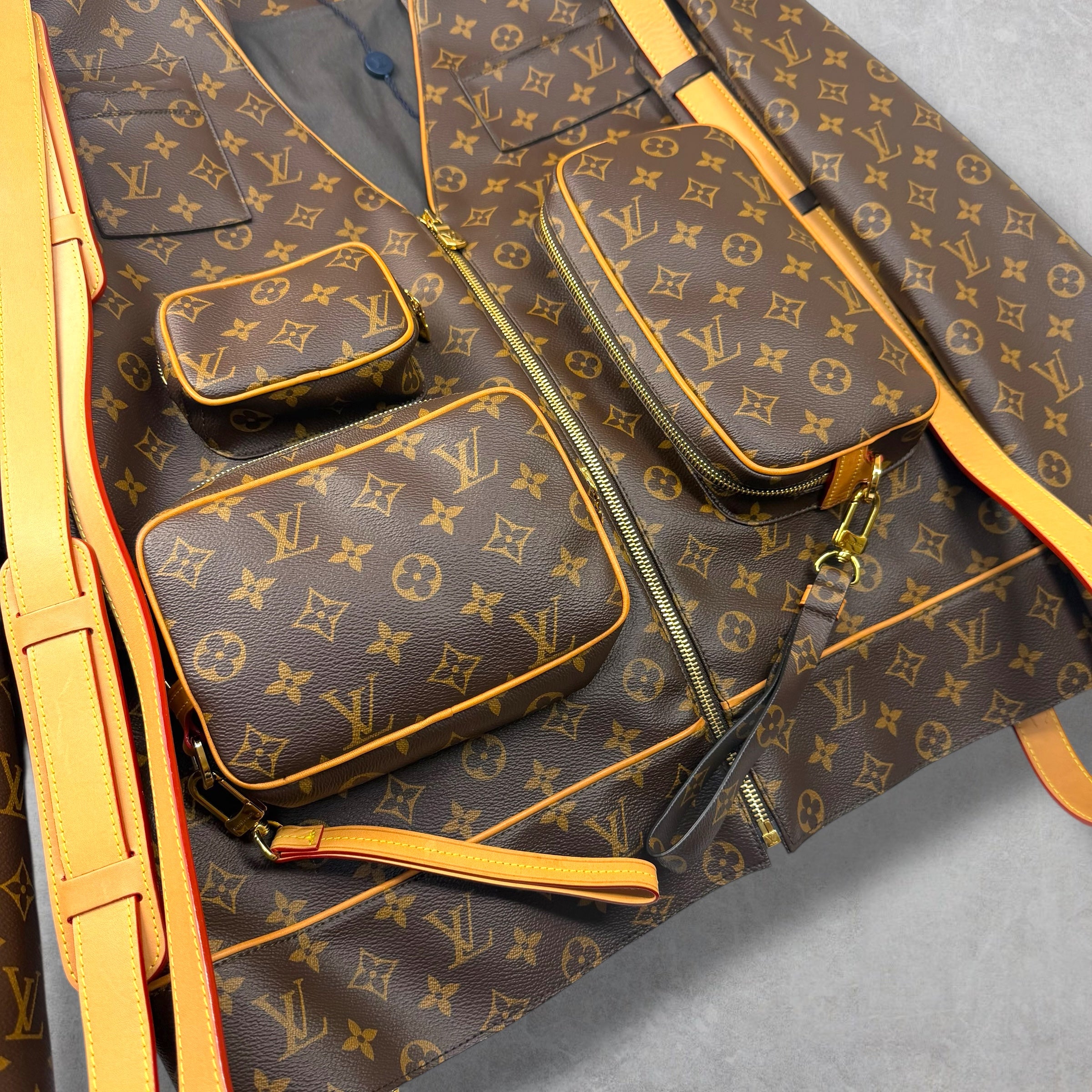 Louis Vuitton Monogram Admiral Jacket Size 48 (M)