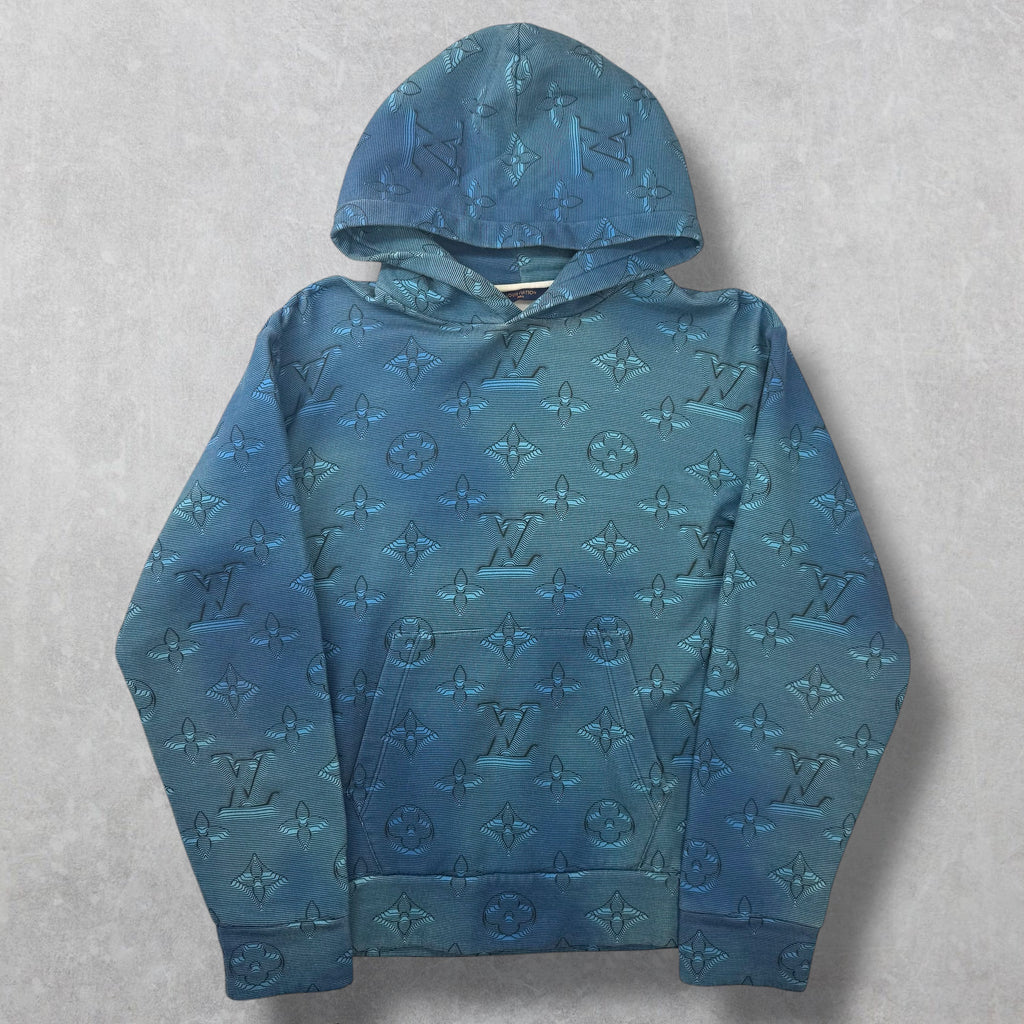 Louis Vuitton 2054 Illusion Monogram Hoodie S