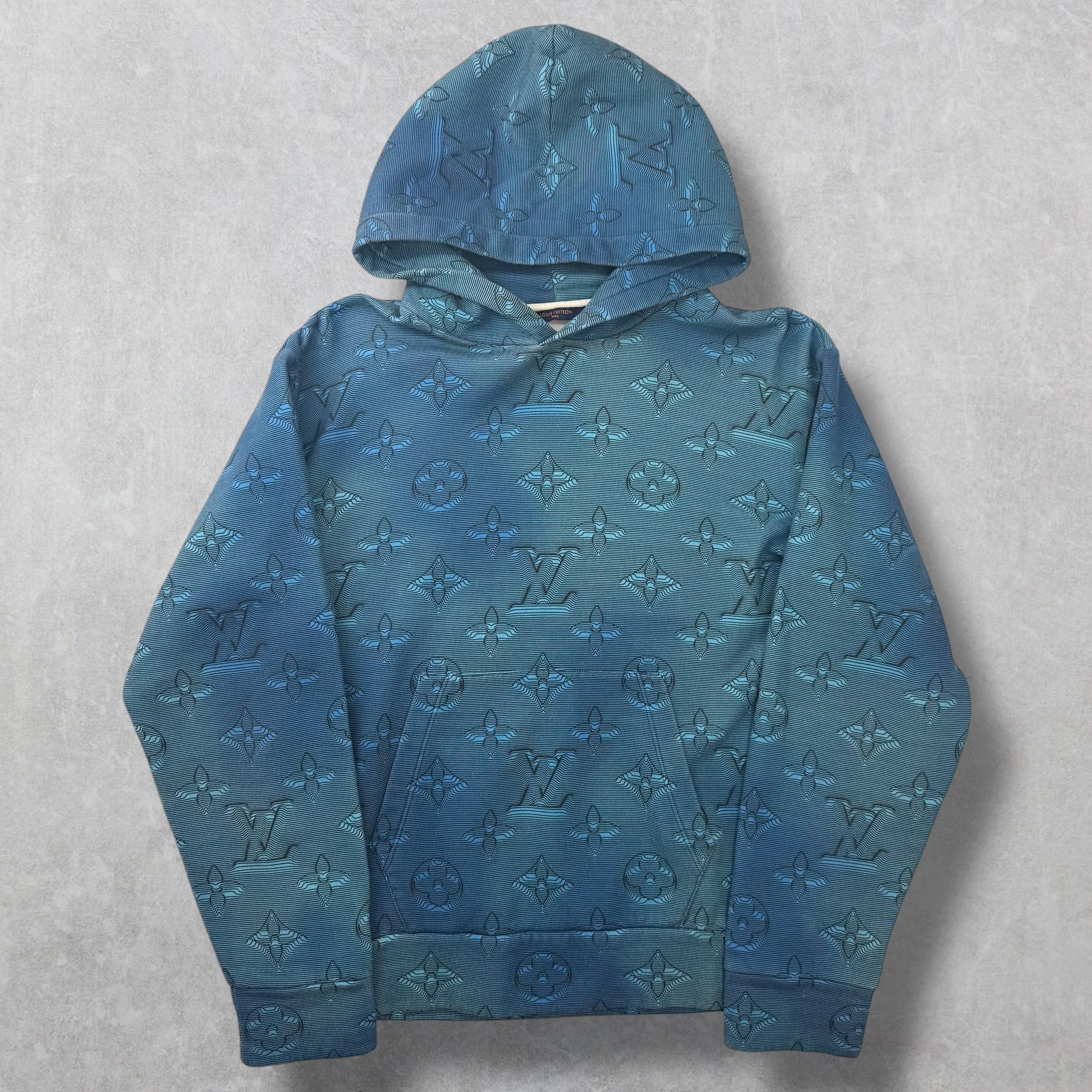 Louis Vuitton 2054 Illusion Monogram Hoodie S
