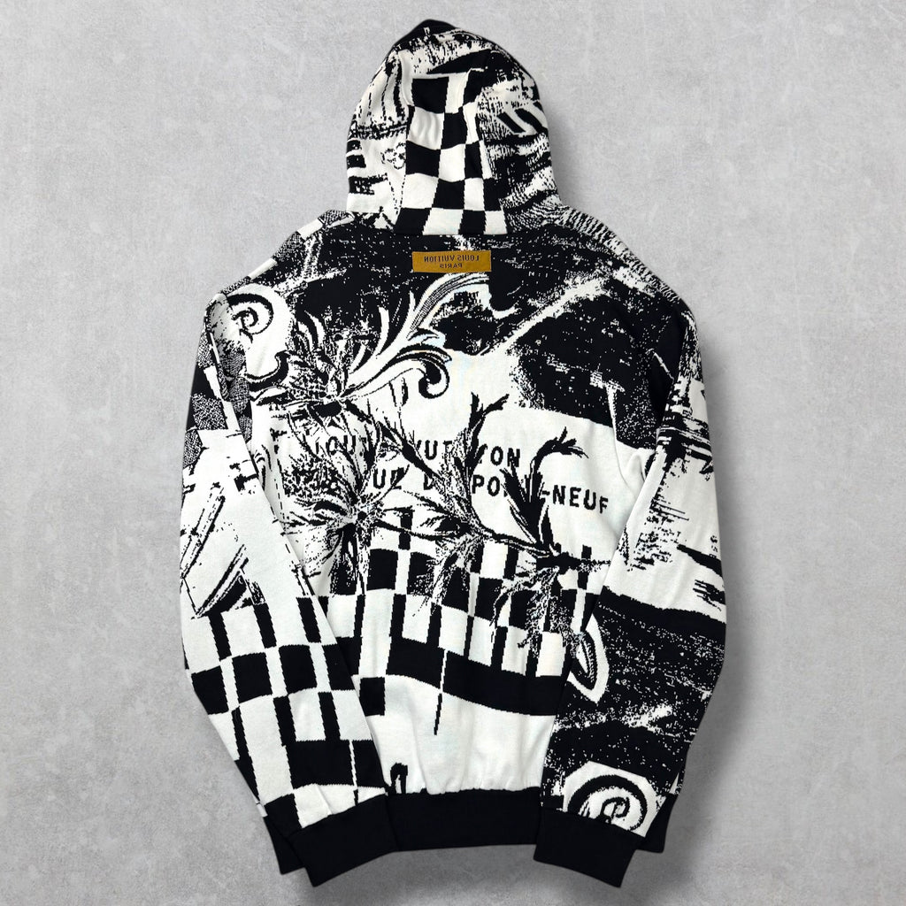 Louis Vuitton Parisian College Jacquard Hoodie XXL