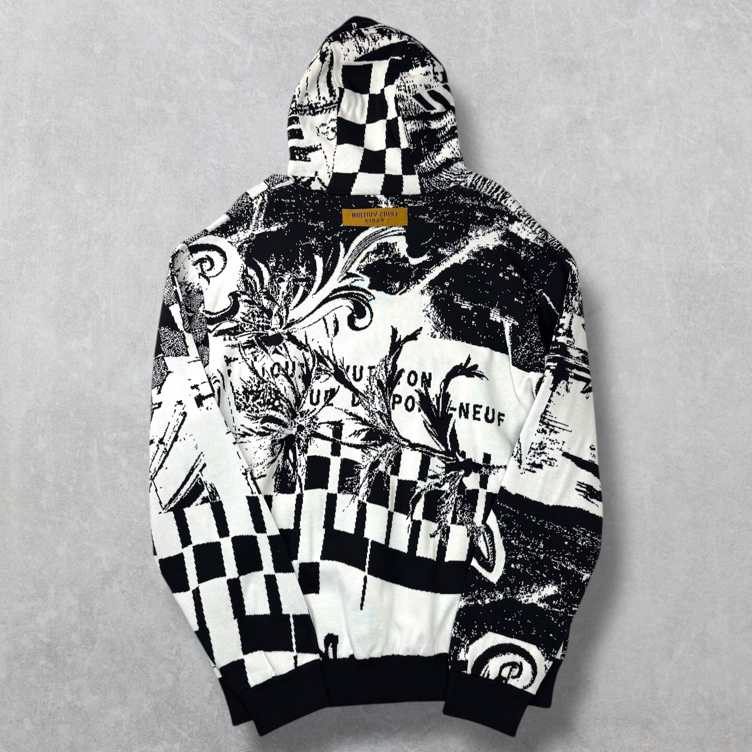Louis Vuitton Parisian College Jacquard Hoodie XXL