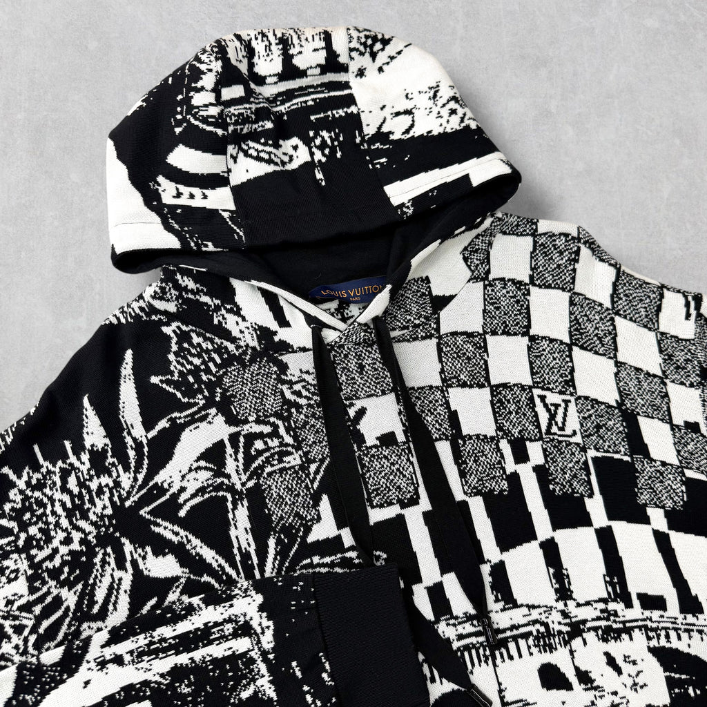 Louis Vuitton Parisian College Jacquard Hoodie XXL