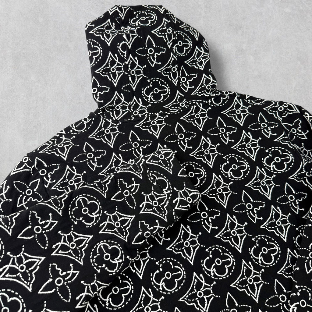 Louis Vuitton x NBA Quilted Zip Hoodie XXL